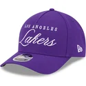cap-islenkta-violet-snapback-9forty-m-crown-draft-2025-los-angeles-lakers-nba-new-era