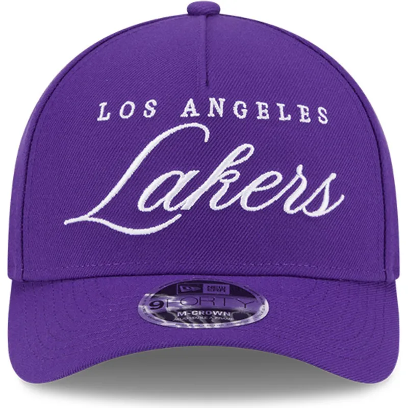 kepure-islenkta-violetine-snapback-9forty-m-crown-draft-2025-los-angeles-lakers-nba-new-era