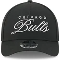 cap-islenkta-black-snapback-9forty-m-crown-draft-2025-chicago-bulls-nba-new-era