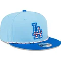 czapka-z-plaskim-daszkiem-niebieska-snapback-9fifty-4th-july-los-angeles-dodgers-mlb-new-era