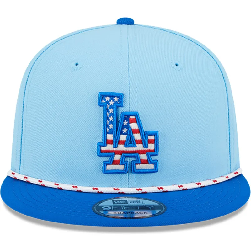 kepure-plokscia-melyna-snapback-9fifty-4th-july-los-angeles-dodgers-mlb-new-era