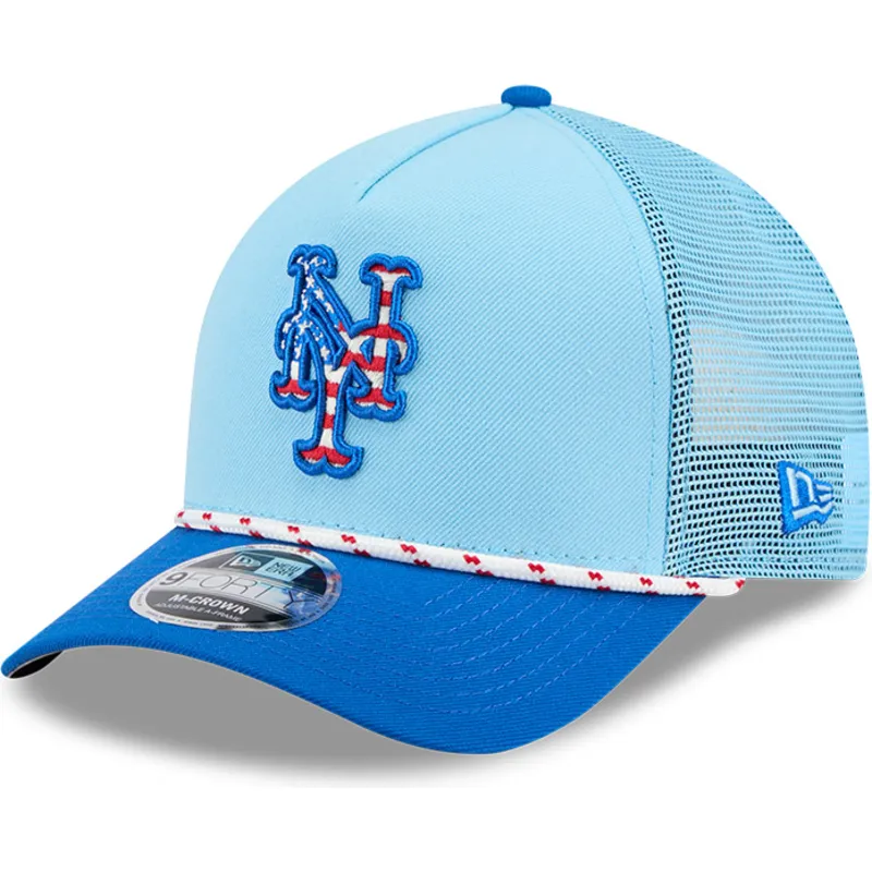 czapka-trucker-niebieska-9forty-m-crown-a-frame-4th-july-new-york-mets-mlb-new-era