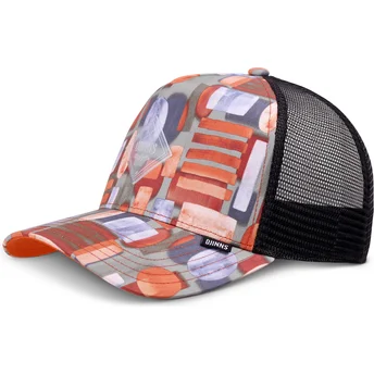 Cap išlenkta multicolor snapback Djinns