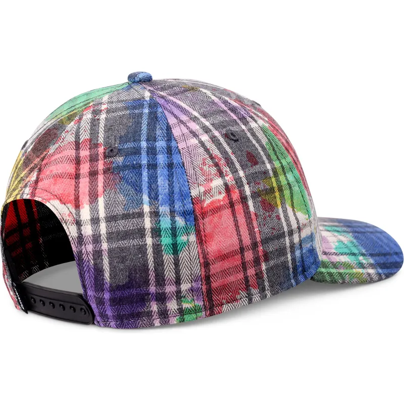 kepure-islenkta-ivairiaspalvis-snapback-6p-truefit-dirty-check-djinns