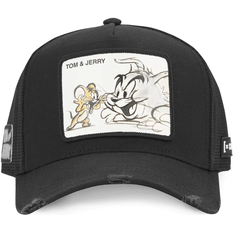 kepure-islenkta-vilkikas-juoda-snapback-tom-taj-pct-looney-tunes-tomas-ir-dzeris-looney-tunes-capslab