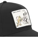 kepure-islenkta-vilkikas-juoda-snapback-tom-taj-pct-looney-tunes-tomas-ir-dzeris-looney-tunes-capslab