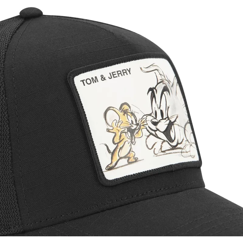kepure-islenkta-vilkikas-juoda-snapback-tom-taj-pct-looney-tunes-tomas-ir-dzeris-looney-tunes-capslab