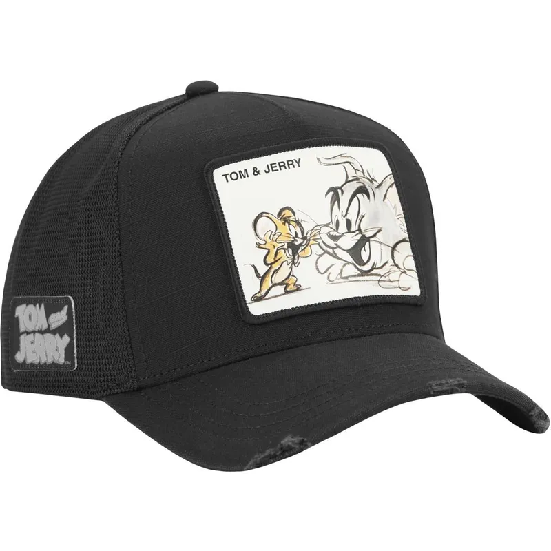 cap-islenkta-black-snapback-tom-and-jerry-looney-tunes-capslab cap-islenkta-black-snapback-tom-and-jerry-looney-tunes-capslab