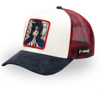 Czapka trucker wielokolorowa Sasuke Uchiha SHA Naruto od Capslab