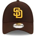 brazowa-regulowana-czapka-z-zakrzywionym-daszkiem-9forty-the-league-san-diego-padres-mlb-new-era