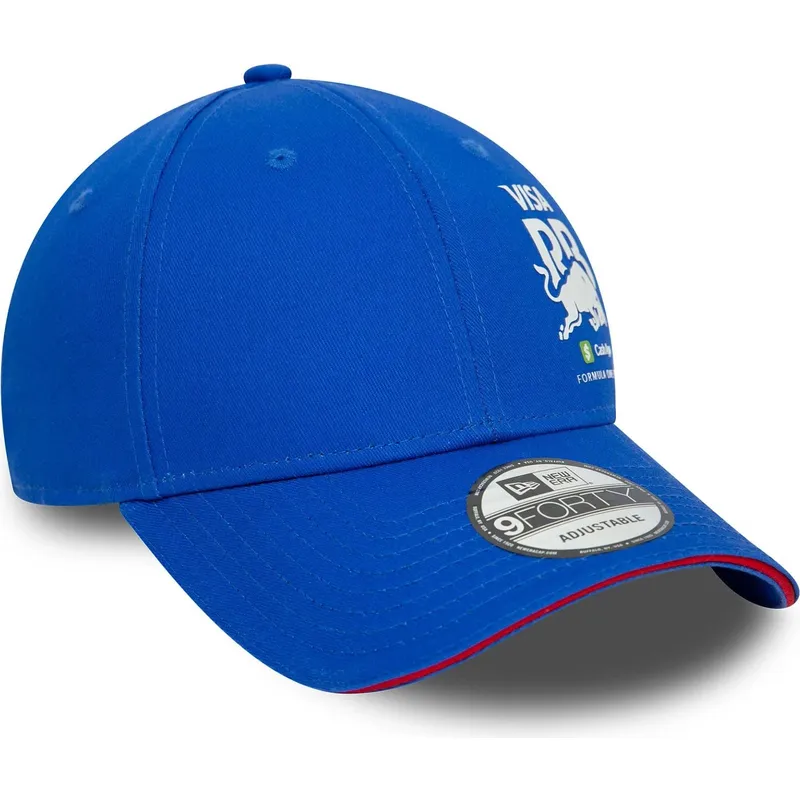 cap-islenkta-blue-adjustable-strap-9forty-flawless-racing-bulls-f1-team-formula-1-new-era