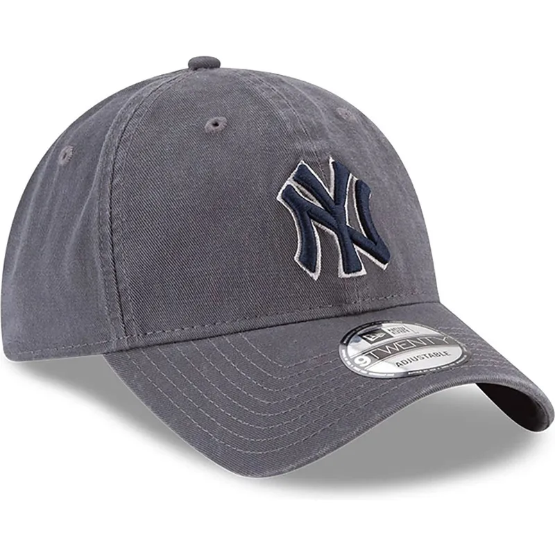 kepure-islenkta-pilka-reguliuojama-juostele-9twenty-core-classics-new-york-yankees-mlb-new-era