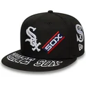 kepure-plokscia-juoda-priglundanti-59fifty-all-over-chicago-white-sox-mlb-new-era