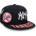kepure-plokscia-tamsiai-melyna-priglundanti-59fifty-all-over-new-york-yankees-mlb-new-era
