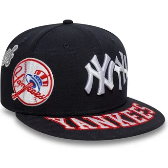New Era Flat Brim 59FIFTY All Over New York Yankees MLB...