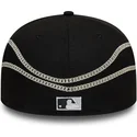 kepure-plokscia-juoda-priglundanti-59fifty-chain-wrap-chicago-white-sox-mlb-new-era