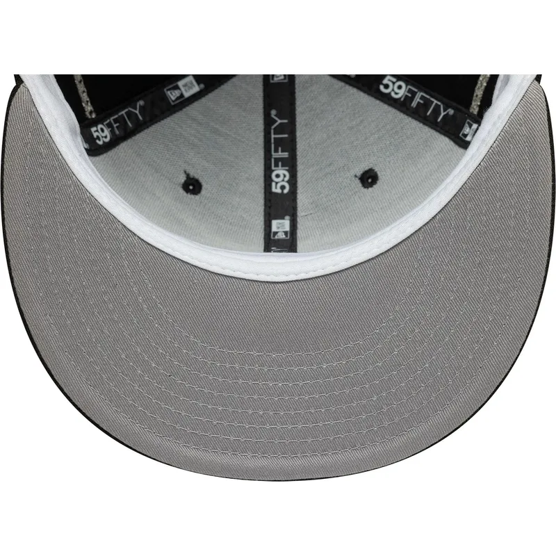 kepure-plokscia-juoda-priglundanti-59fifty-chain-wrap-chicago-white-sox-mlb-new-era