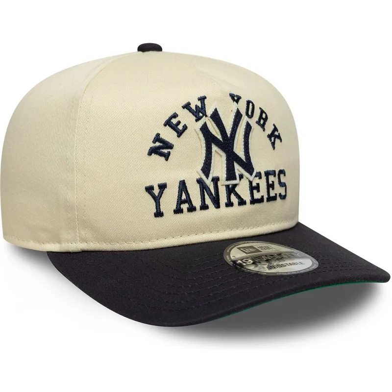 czapka-z-daszkiem-bezowa-i-granatowa-snapback-19twenty-heritage-new-york-yankees-mlb-new-era