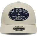 bezowa-czapka-z-daszkiem-snapback-9seventy-stretch-snap-patch-los-angeles-dodgers-mlb-od-new-era