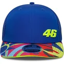 new-era-curved-brim-9seventy-stretch-snap-lifestyle-valentino-rossi-vr46-motogp-blue-snapback-cap