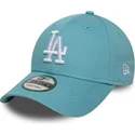 jasnoniebieska-regulowana-czapka-z-zakrzywionym-daszkiem-9forty-league-essential-los-angeles-dodgers-mlb-od-new-era
