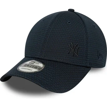 Granatowa czapka z daszkiem snapback z niebieskim logo 9FORTY Flawless Mesh New York Yankees MLB New Era