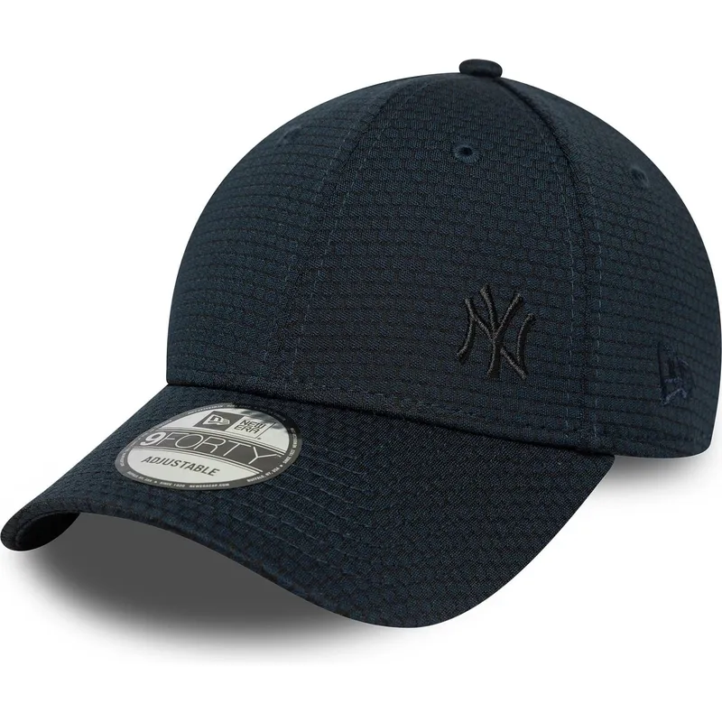 granatowa-czapka-z-daszkiem-snapback-z-niebieskim-logo-9forty-flawless-mesh-new-york-yankees-mlb-new-era