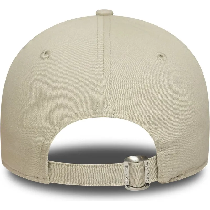 bezowa-regulowana-czapka-z-zakrzywionym-daszkiem-z-bezowym-logo-9forty-icon-dragon-los-angeles-dodgers-mlb-new-era