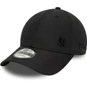 kepure-islenkta-juoda-reguliuojamas-9forty-tonal-flawless-new-york-yankees-mlb-new-era