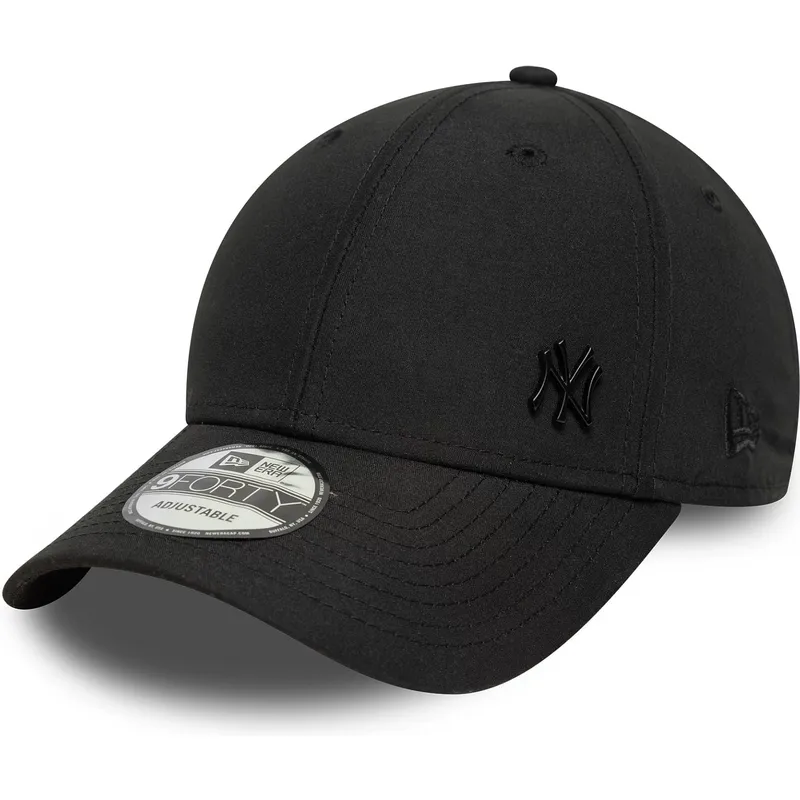 czarna-regulowana-czapka-z-zakrzywionym-daszkiem-z-czarnym-logo-9forty-tonal-flawless-new-york-yankees-mlb-new-era