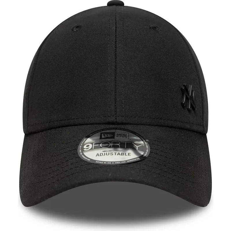 kepure-islenkta-juoda-reguliuojamas-9forty-tonal-flawless-new-york-yankees-mlb-new-era