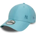kepure-islenkta-melyna-reguliuojamas-9forty-tonal-flawless-new-york-yankees-mlb-new-era