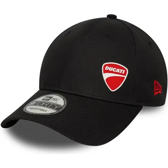 Czarna zakrzywiona czapka regulowana 9FORTY Flawless Ducati Motor MotoGP od New Era