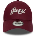 new-era-curved-brim-9forty-seasonal-moto-guzzi-maroon-adjustable-cap