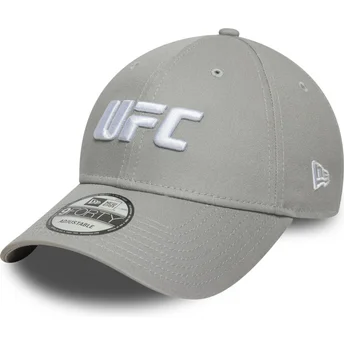 Szara czapka z zakrzywionym daszkiem snapback 9FORTY Core UFC Ultimate Fighting Championship od New Era