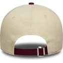 bezowo-bordowa-regulowana-czapka-z-daszkiem-9twenty-garfield-i-odie-od-new-era
