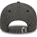 kepure-islenkta-juoda-reguliuojamas-9twenty-houndstooth-new-york-yankees-mlb-new-era