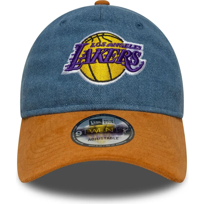 cap-islenkta-multicolor-adjustable-strap-9twenty-denim-midi-los-angeles-lakers-nba-new-era