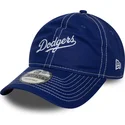 cap-islenkta-blue-adjustable-strap-9twenty-contrast-stitch-los-angeles-dodgers-mlb-new-era