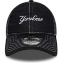regulowana-granatowa-czapka-z-zakrzywionym-daszkiem-9twenty-contrast-stitch-new-york-yankees-mlb-od-new-era
