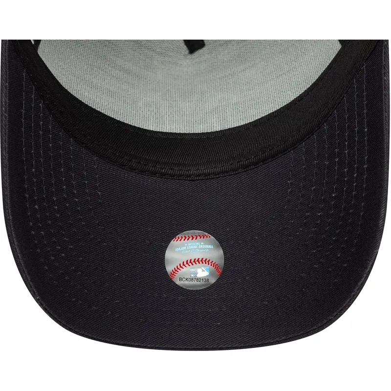 kepure-islenkta-tamsiai-melyna-snapback-a-frame-outline-new-york-yankees-mlb-new-era