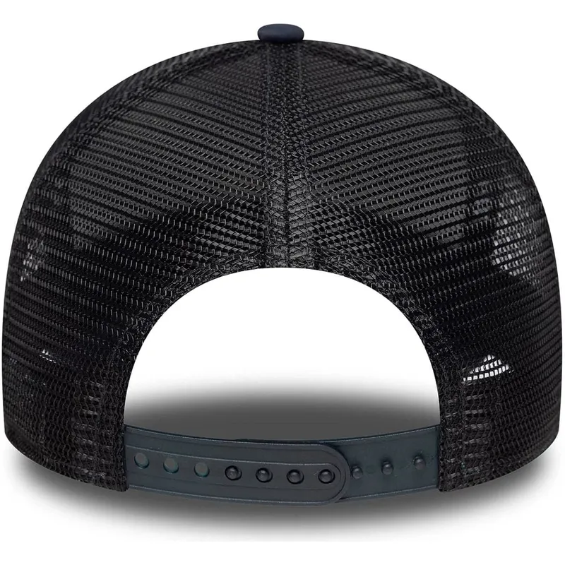 kepure-islenkta-tamsiai-melyna-snapback-a-frame-script-new-york-yankees-mlb-new-era