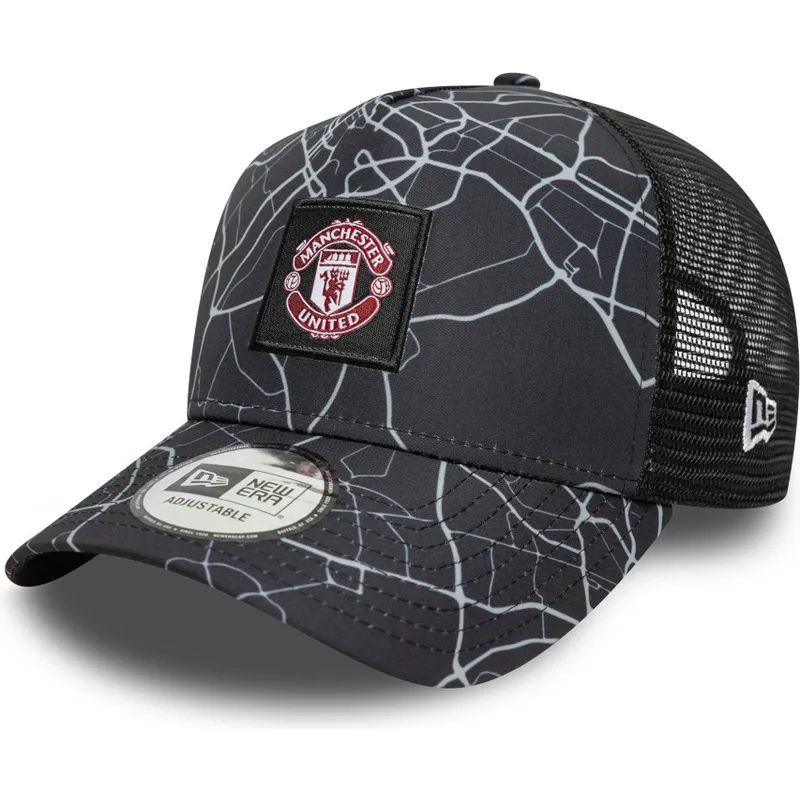 cap-islenkta-black-snapback-a-frame-all-over-print-manchester-united-football-club-premier-league-new-era
