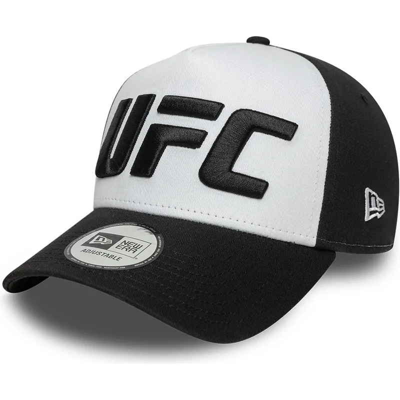 kepure-islenkta-juoda-snapback-a-frame-core-ufc-ultimate-fighting-championship-new-era