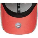 kepure-islenkta-rozine-reguliuojamas-9forty-check-new-york-yankees-mlb-new-era