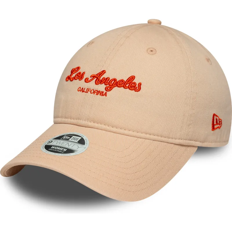 cap-islenkta-pink-adjustable-strap-9twenty-city-los-angeles-new-era
