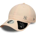 kepure-islenkta-rozine-reguliuojamas-open-back-flawless-new-york-yankees-mlb-new-era