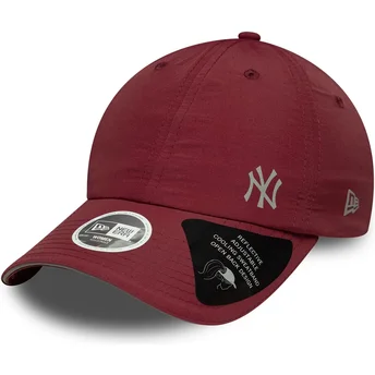 Kepurė išlenkta raudona reguliuojama juostelė Open Back Flawless New York Yankees MLB New Era