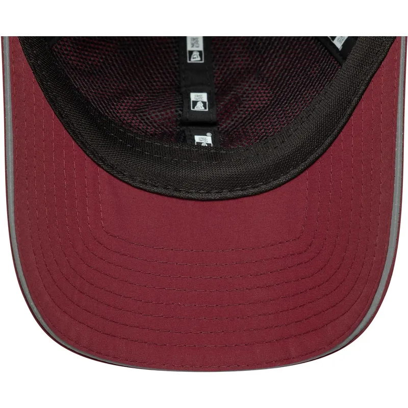 regulowana-bordowa-czapka-z-zakrzywionym-daszkiem-dla-kobiet-open-back-flawless-new-york-yankees-mlb-new-era