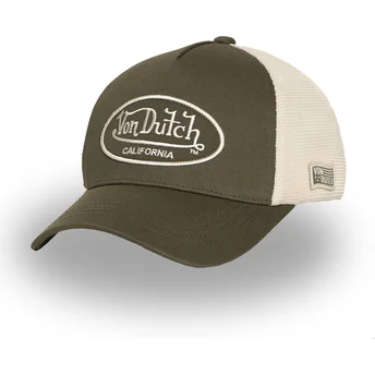 Kepurė išlenkta žalia reguliuojamas LOF B32 Von Dutch